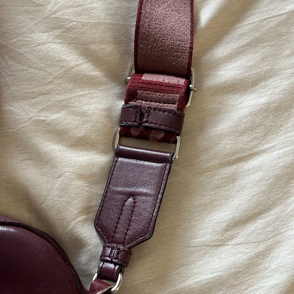 Stella McCartney burgundy red crossbody bag - Picture 4 of 7